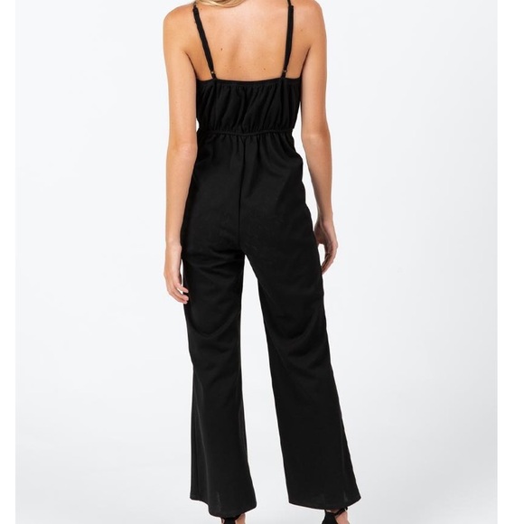 Francesca's Collections Pants & Jumpsuits Black Jumpsuit Poshmark